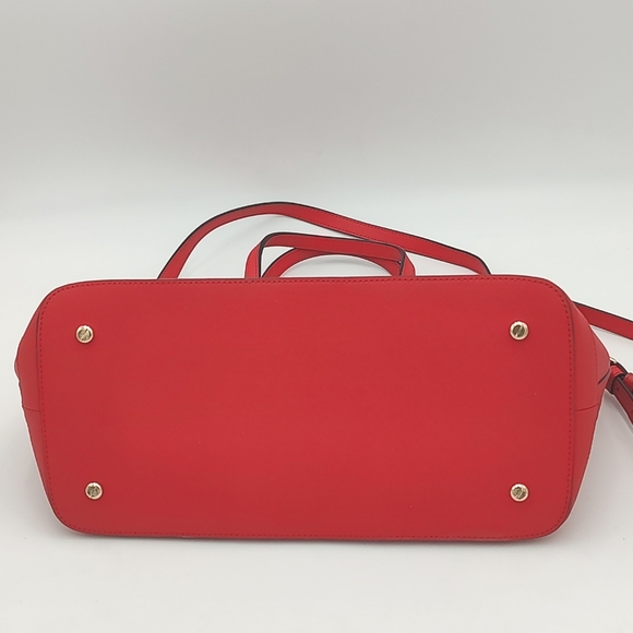 Henri Bendel Red Crossbody Satchel - Picture 11 of 15